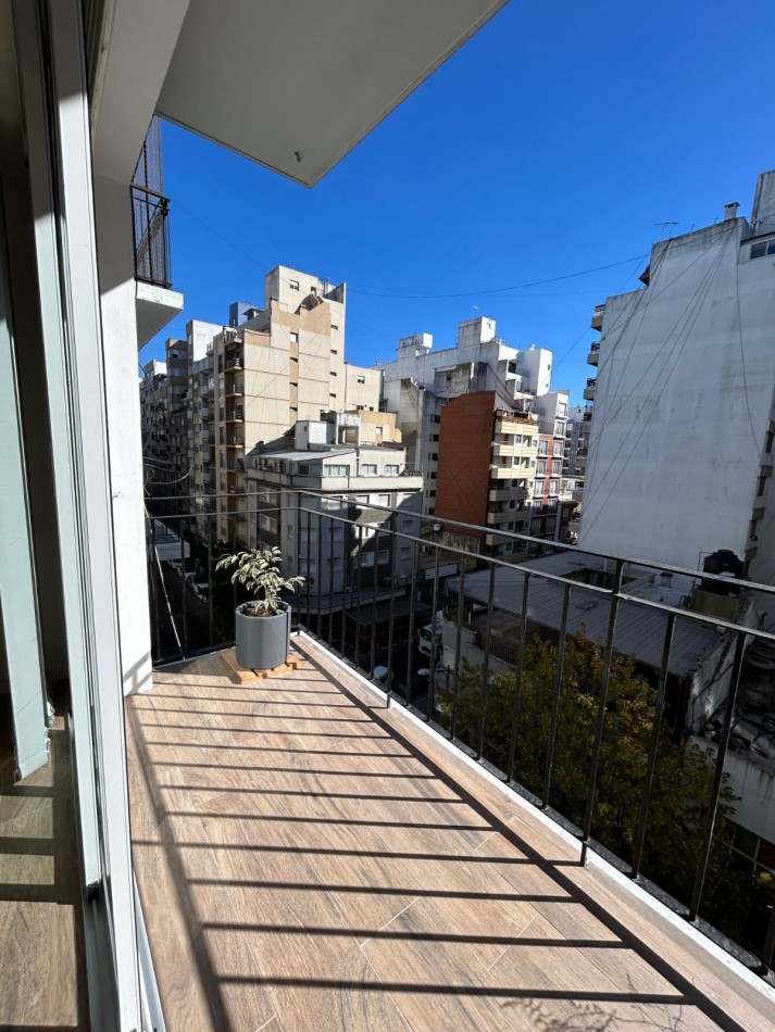 DEPARTAMENTO 2 Amb. al frente Amoblado c/BALCON y DEPENDENCIA