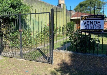 LOTE 10 X 33 CON PEQUEÑA CONSTRUCCION
