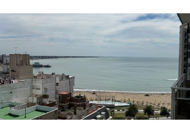 Departamento 2 Ambientes con VISTA al MAR y Cochera